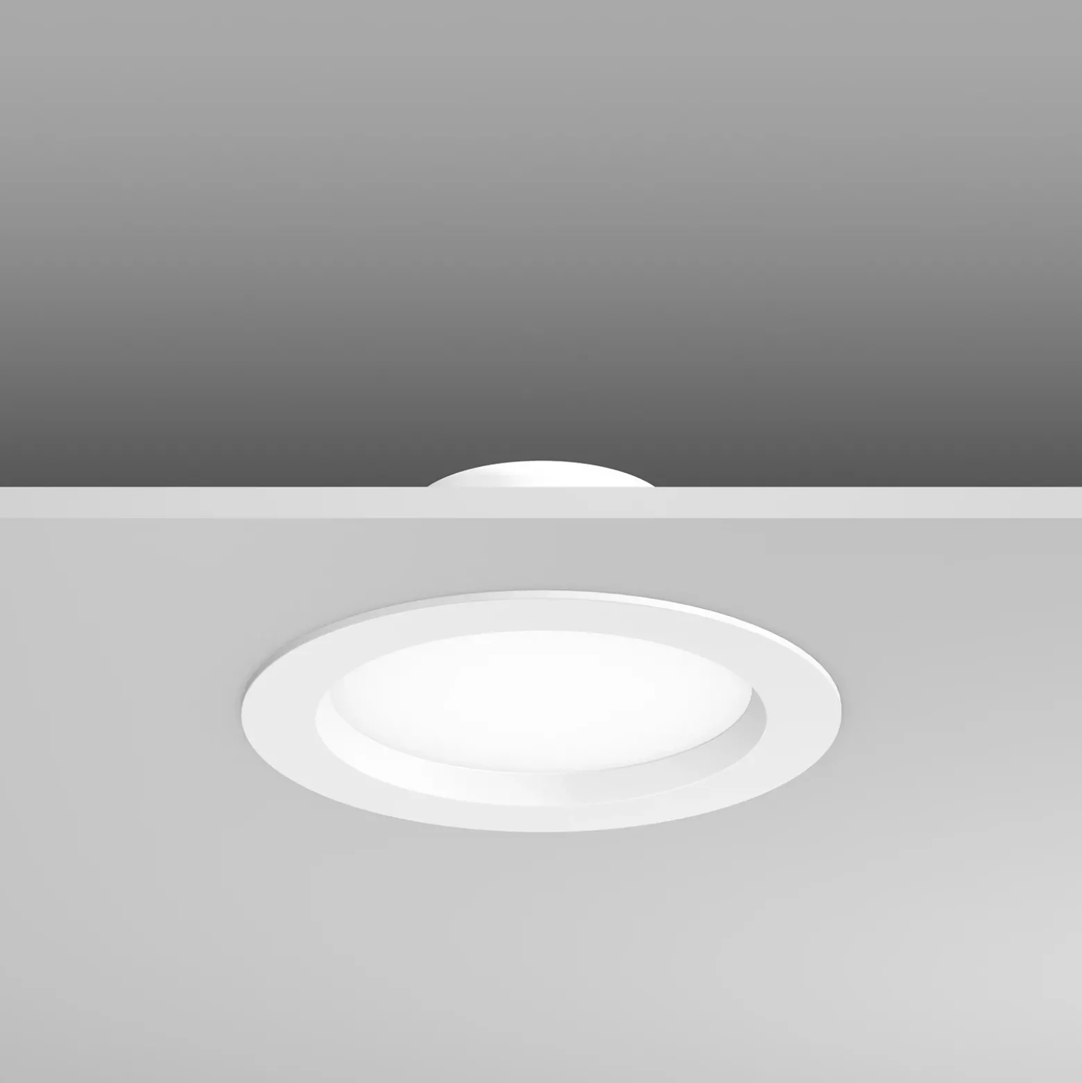 RZB HB 801 LED downlight empotrable IP54 Ø19cm 16W