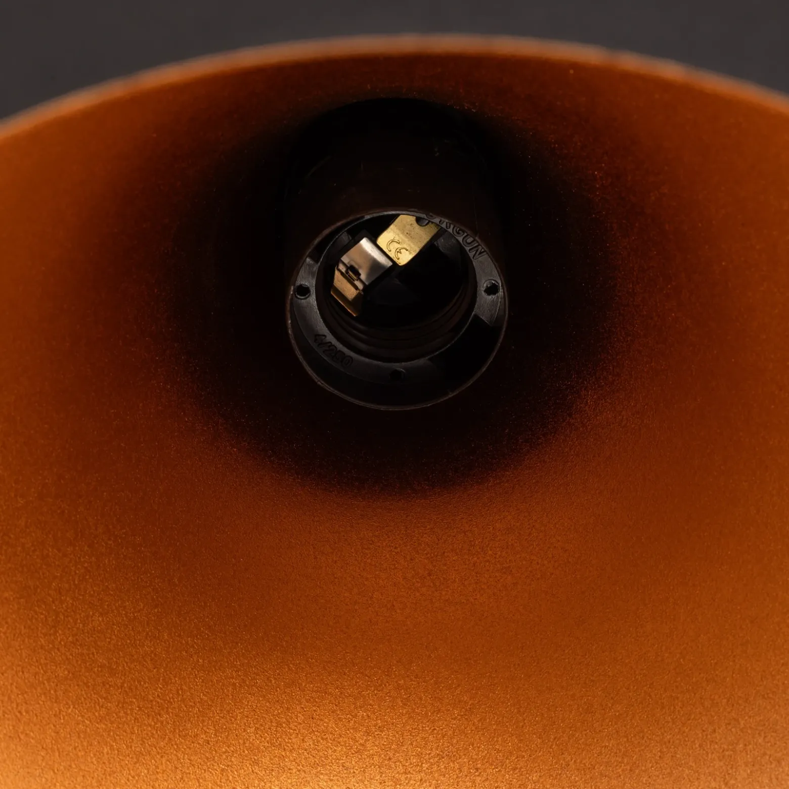 Saglam 3774 lámpara colgante 1 luz Ø30cm negro/oro