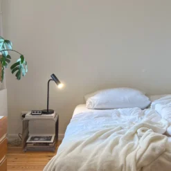 Schöner Wohnen Stina lámpara de mesa LED, negro