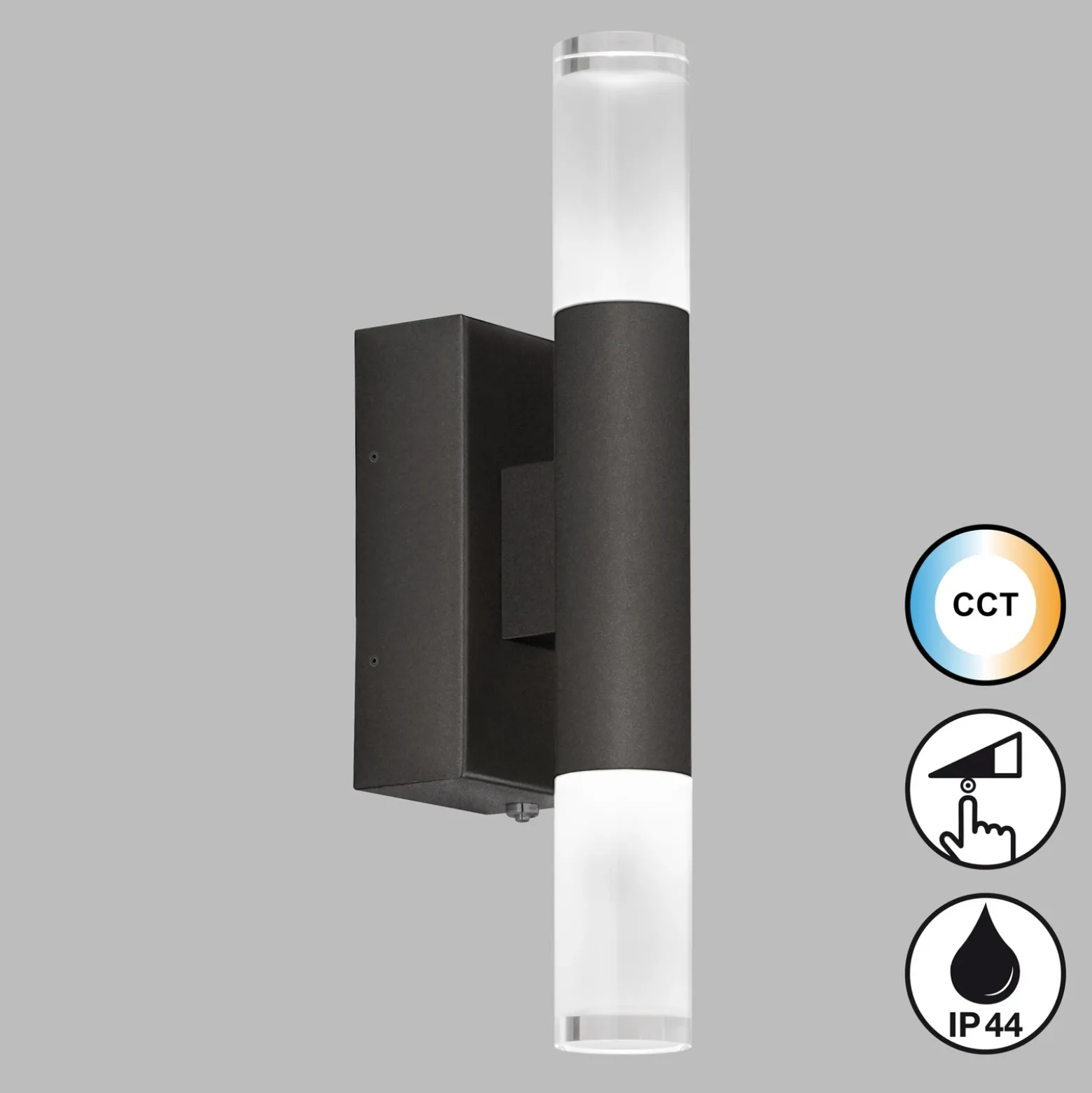 Schöner Wohnen Twice aplique LED baño 2 luces CCT