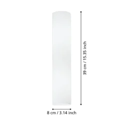 Sencillo aplique Zena, altura: 39 cm
