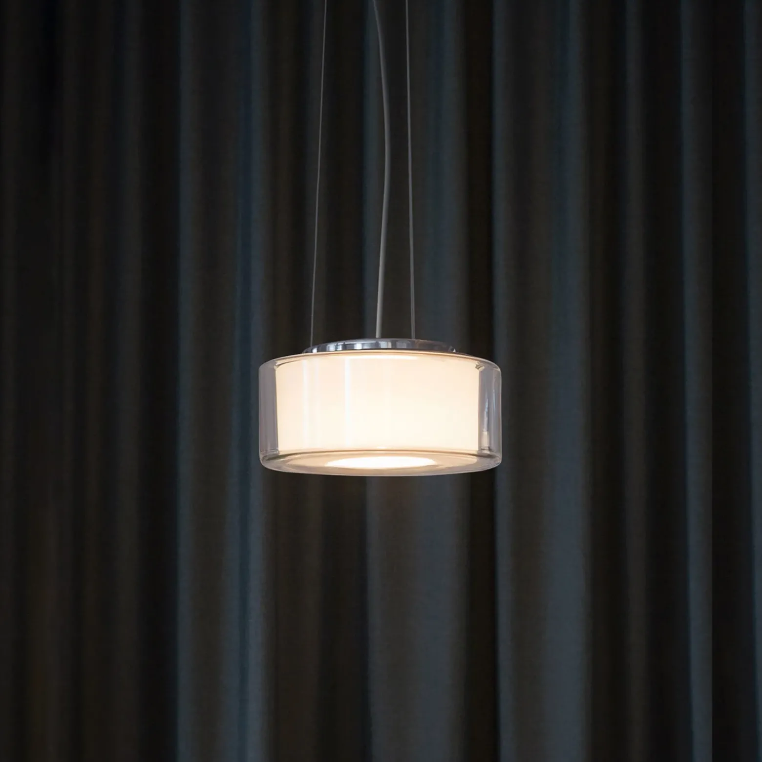 serien.lighting Curling S cuerda 927 cristal/cyl.