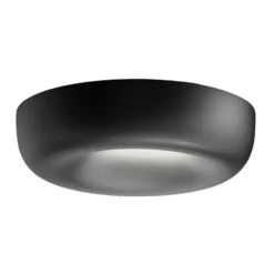 serien.lighting Empotrable en hueco L, negro
