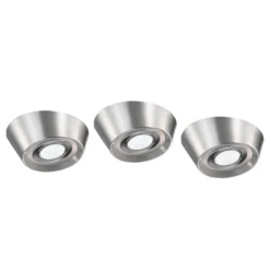 Set de 3 lámparas LED bajo mueble PAL CF, 12 cm Ø