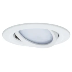 Set 3 lámparas LED empot. Coin Slim, blanco, IP23
