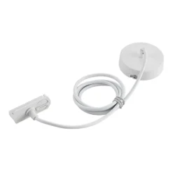 Sistema de rieles Lindby Linaro, GU10, 6 luces, blanco, forma de C