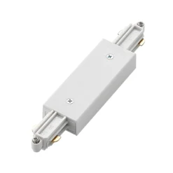 Sistema de rieles Lindby Linaro, Ø 7 cm, 4 luces, LED, blanco, CCT