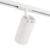 Sistema de riel Lindby Linaro, Ø 7 cm, 3 luces, LED, blanco, CCT