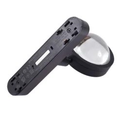 Sistema de riel 48 V Lumaro, focos, 5 luces, negro, Ø 7,3 cm