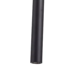 Sistema de riel 48 V Lumaro, pendular, 5 luces, negro, atenuable