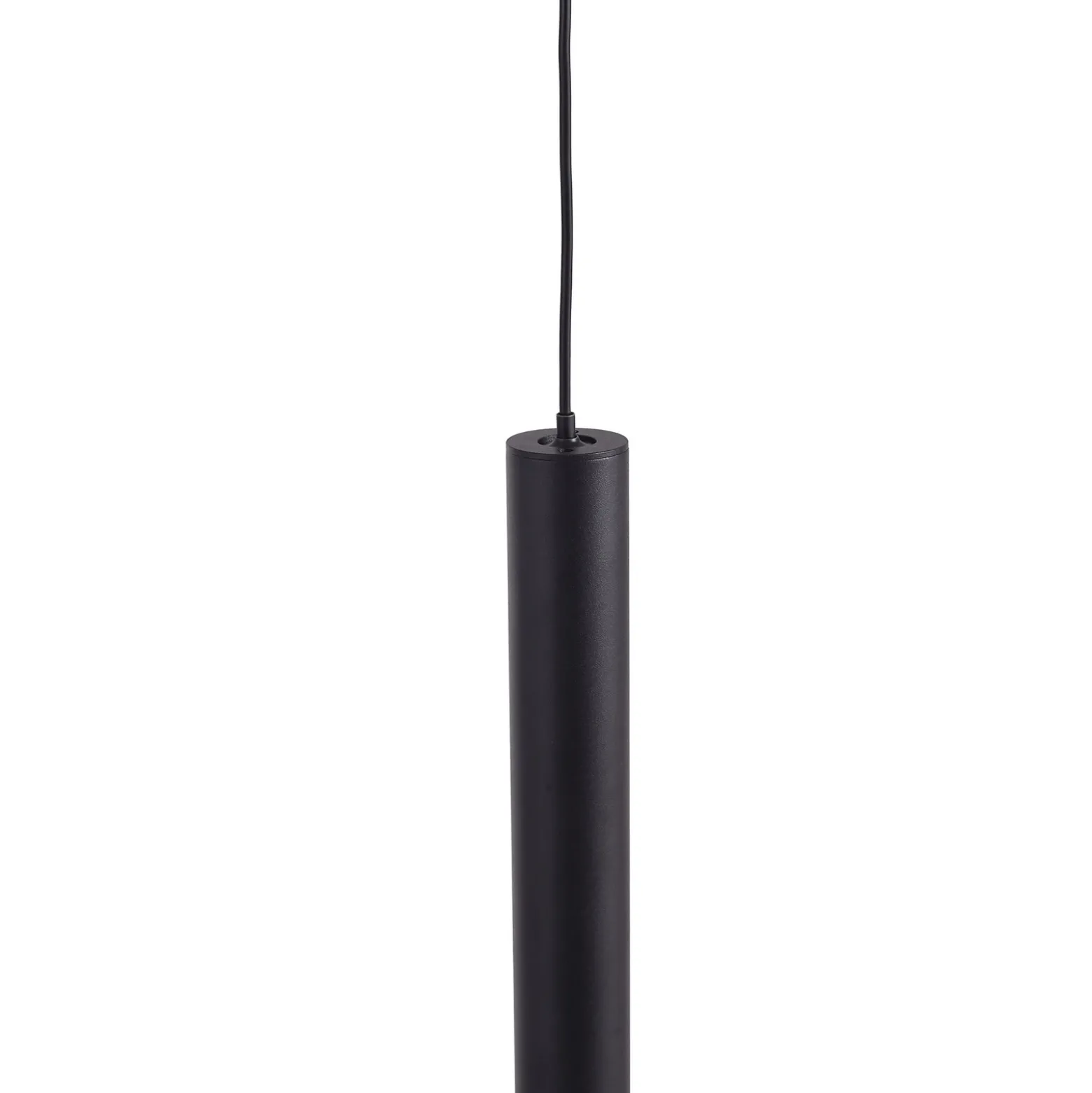 Sistema de riel 48 V Lumaro, pendular, 5 luces, negro, atenuable