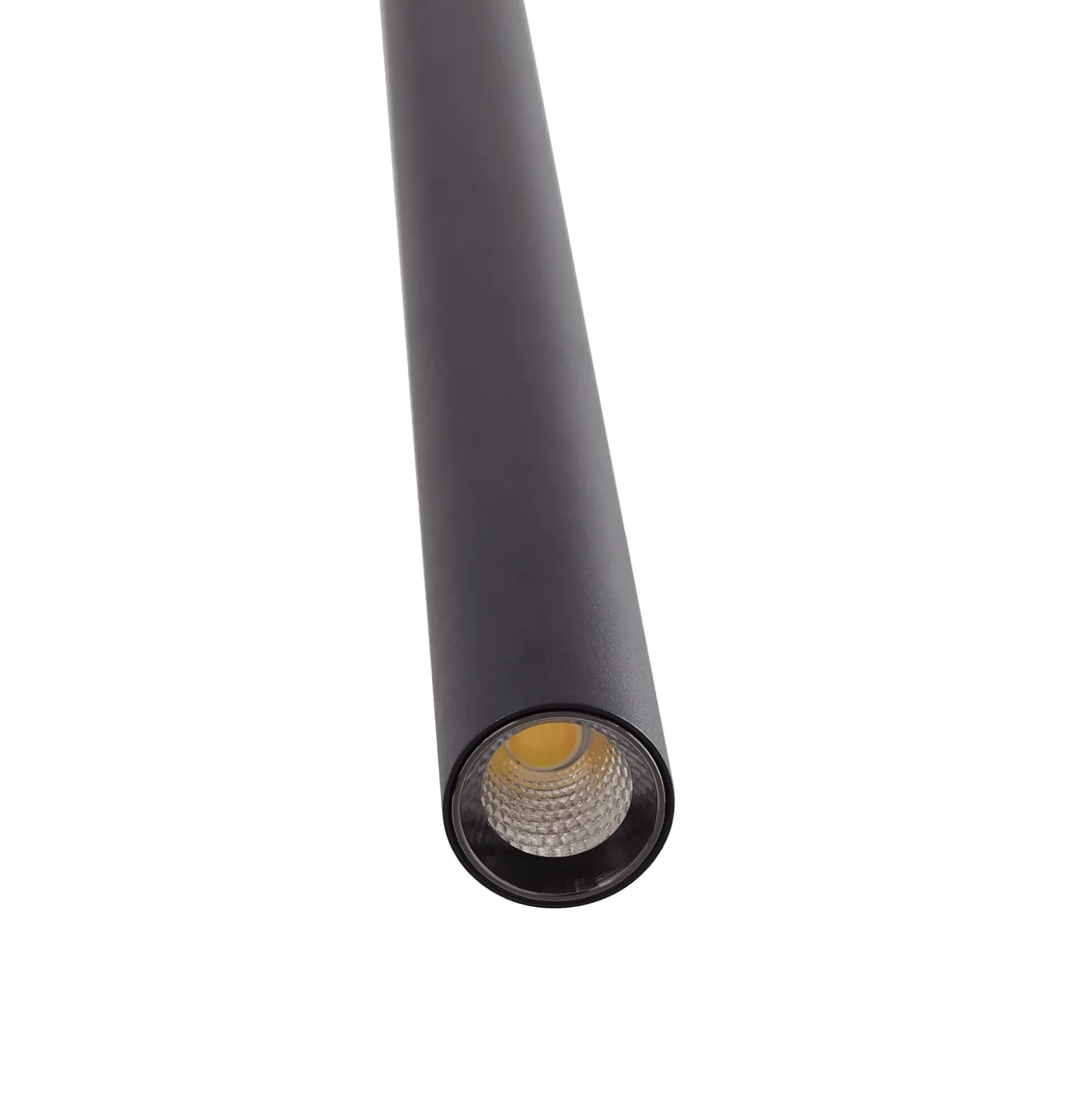 Sistema de riel 48 V Lumaro, pendular, 5 luces, negro, atenuable