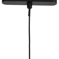 Sistema de riel 48 V Lumaro, pendular, cilindro, 5 luces, negro