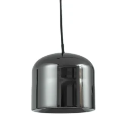 Sistema de riel 48 V Lumaro, pendular, cilindro, 3 luces, negro