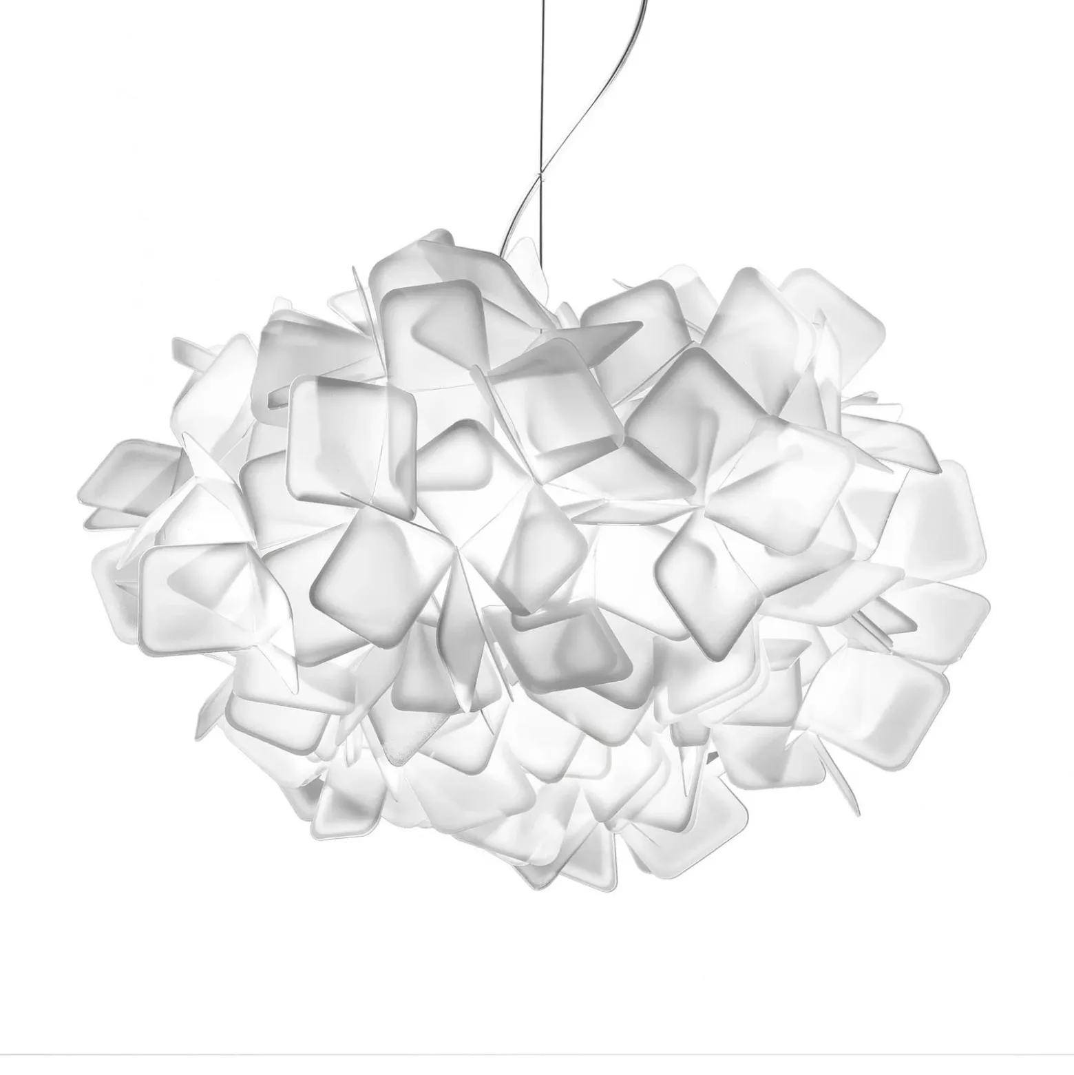 Slamp Clizia - Lámpara colgante de diseño, blanca