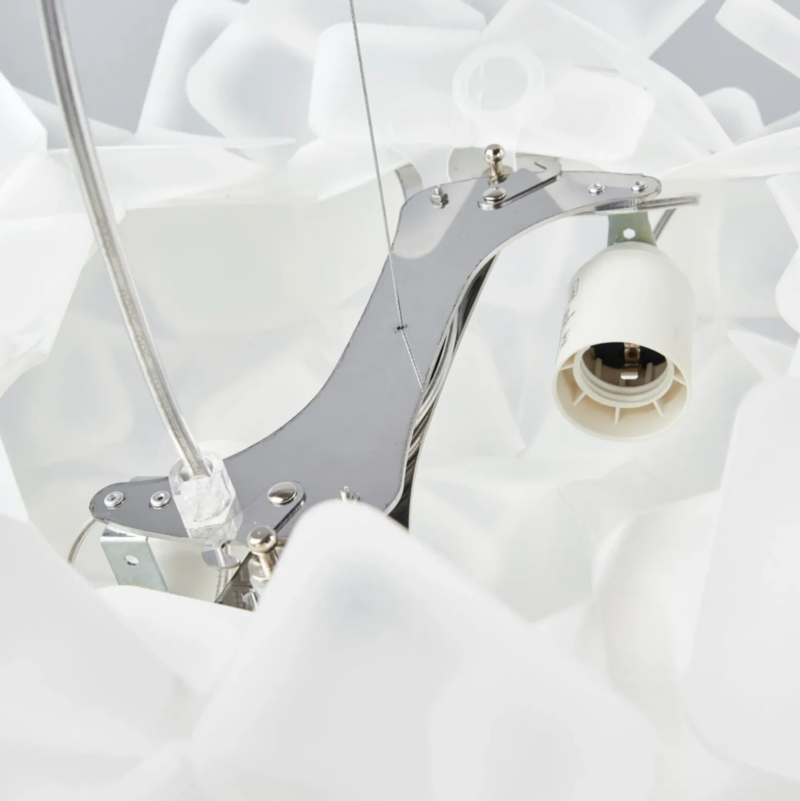Slamp Clizia - Lámpara colgante de diseño, blanca