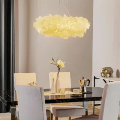 Slamp Clizia lámpara colgante, Ø 78 cm, blanco