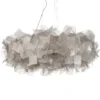 Slamp Clizia lámpara colgante, Ø 78 cm, fumé