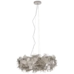 Slamp Clizia lámpara colgante, Ø 78 cm, fumé