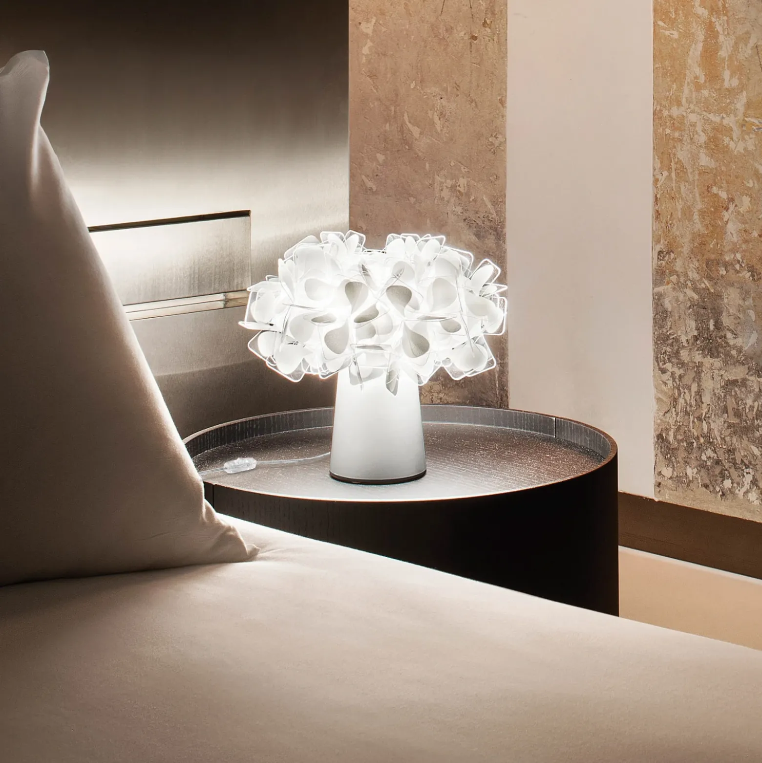 Slamp Clizia Lámpara de mesa Mama Non Mama E14 blanca
