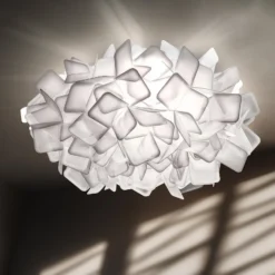 Slamp Clizia - lámpara de pared de diseño, blanco