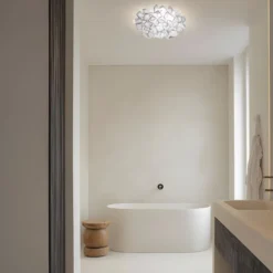 Slamp Clizia - lámpara de pared de diseño, blanco