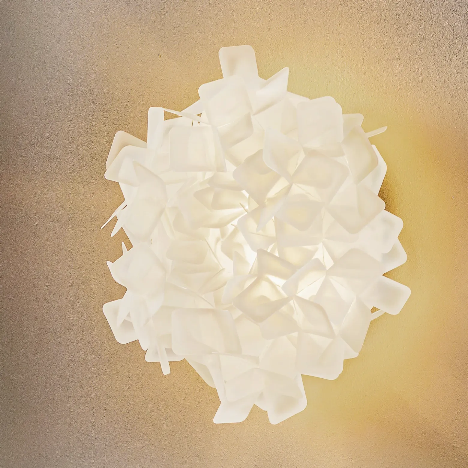 Slamp Clizia lámpara de techo, Ø 32 cm, blanco