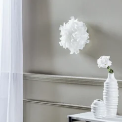 Slamp Clizia lámpara de techo, Ø 32 cm, blanco