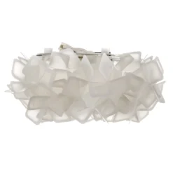 Slamp Clizia lámpara de techo, Ø 32 cm, blanco