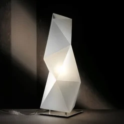 Slamp Diamond, lámpara de mesa de diseño, 45 cm