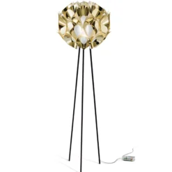 Slamp Flora - lámpara de pie de diseño, oro