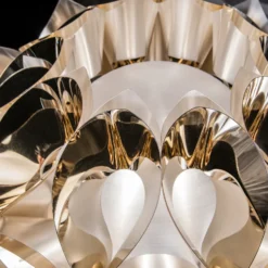 Slamp Flora - lámpara de pie de diseño, oro