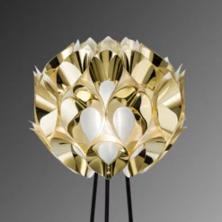 Slamp Flora - lámpara de pie de diseño, oro