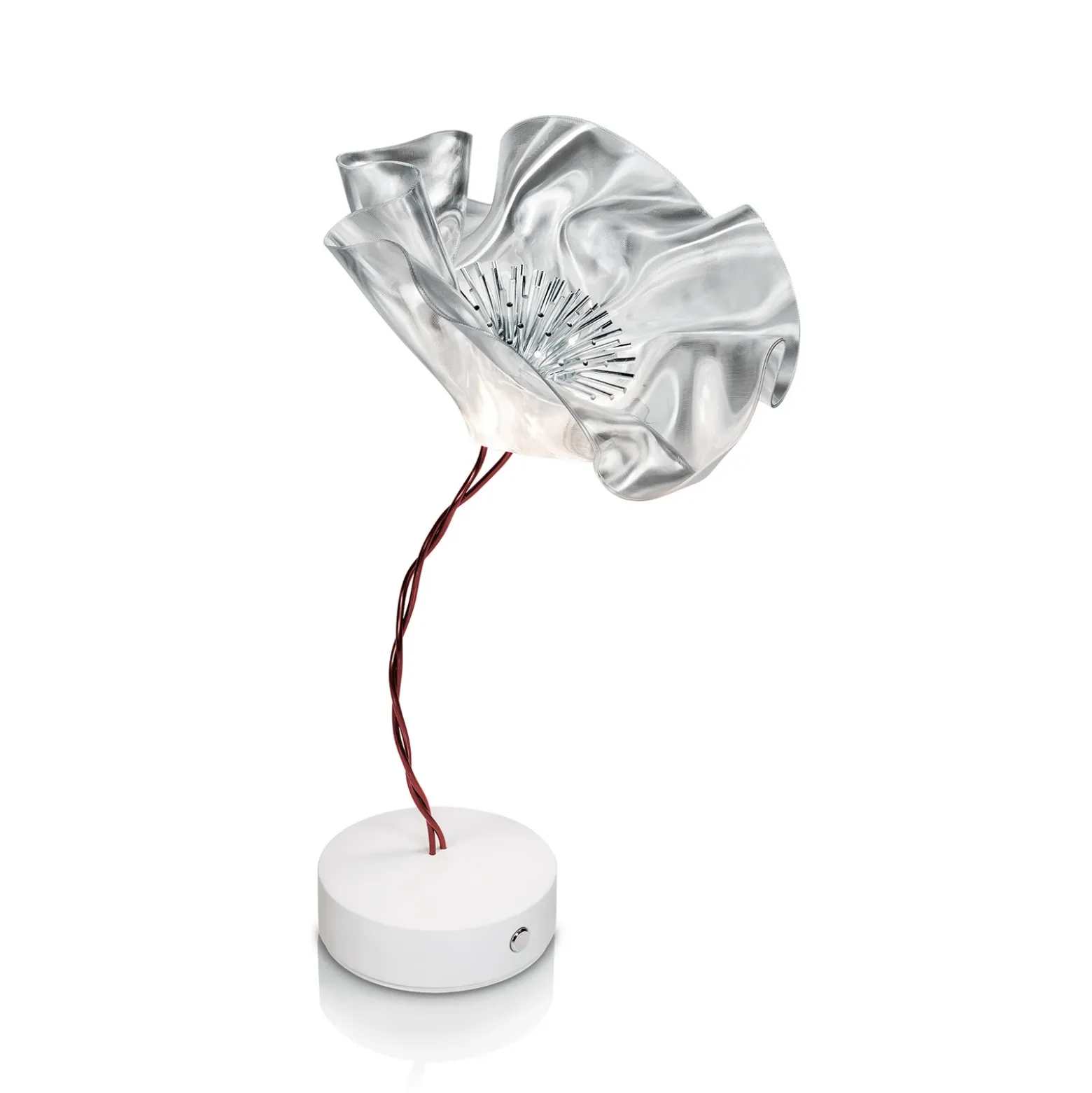 Slamp Lafleur lámpara de mesa LED, batería, prisma