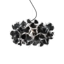 Slamp lámpara colgante Clizia Mama Non Mama Ø53 negro/negro