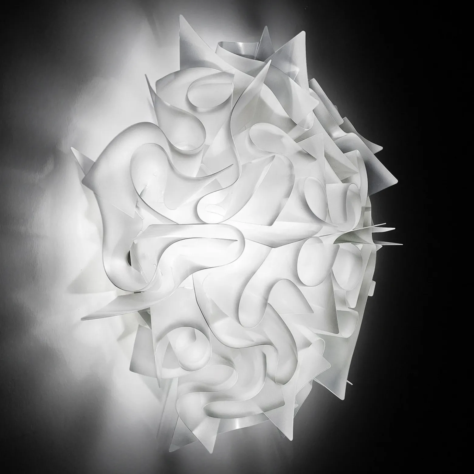Slamp Veli - Aplique de pared de diseño, Ø 32 cm, blanco