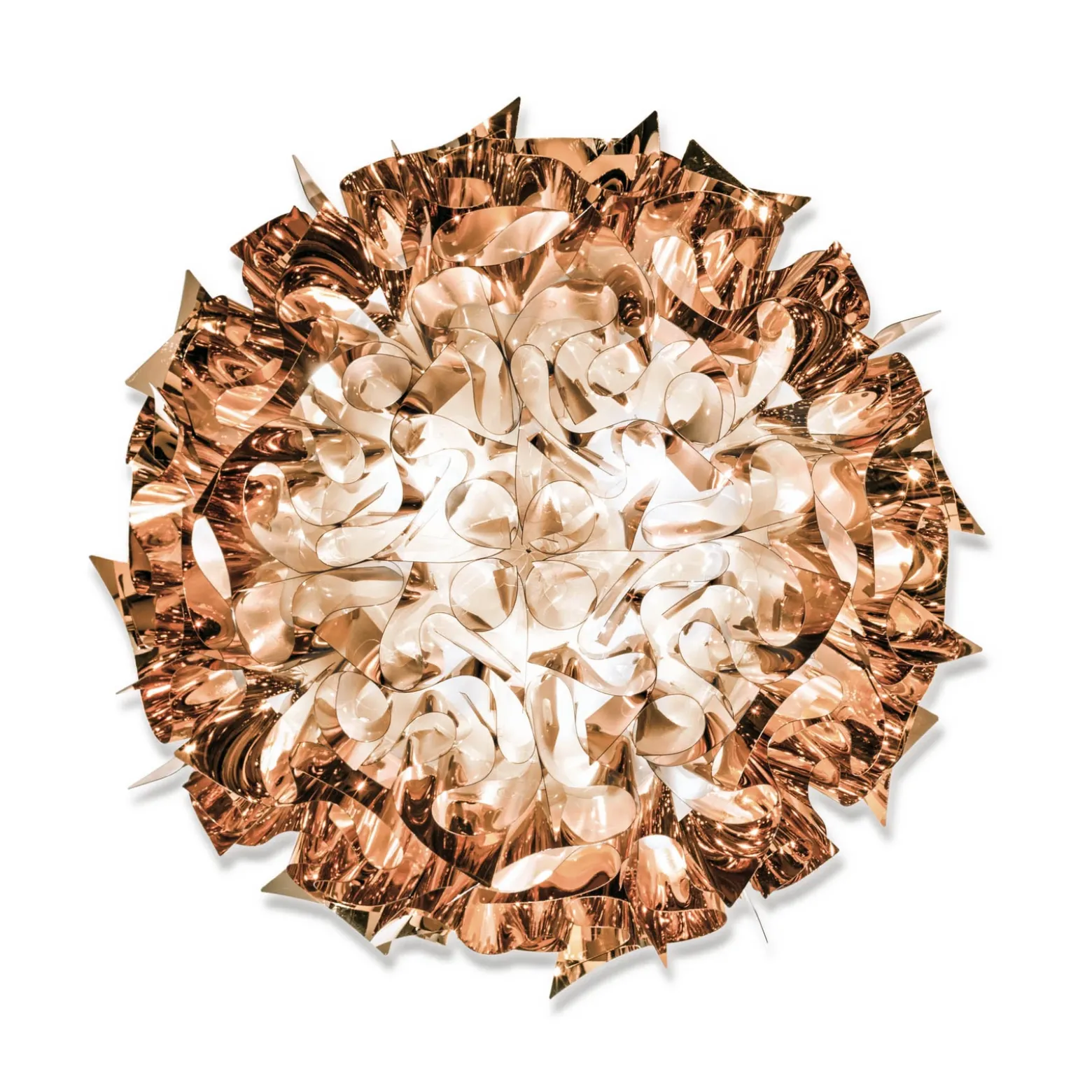 Slamp Veli lámpara de techo de diseño Ø 53cm cobre