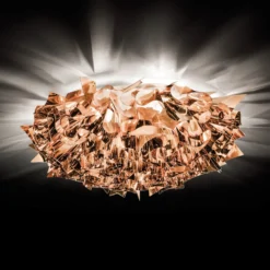 Slamp Veli lámpara de techo de diseño Ø 53cm cobre