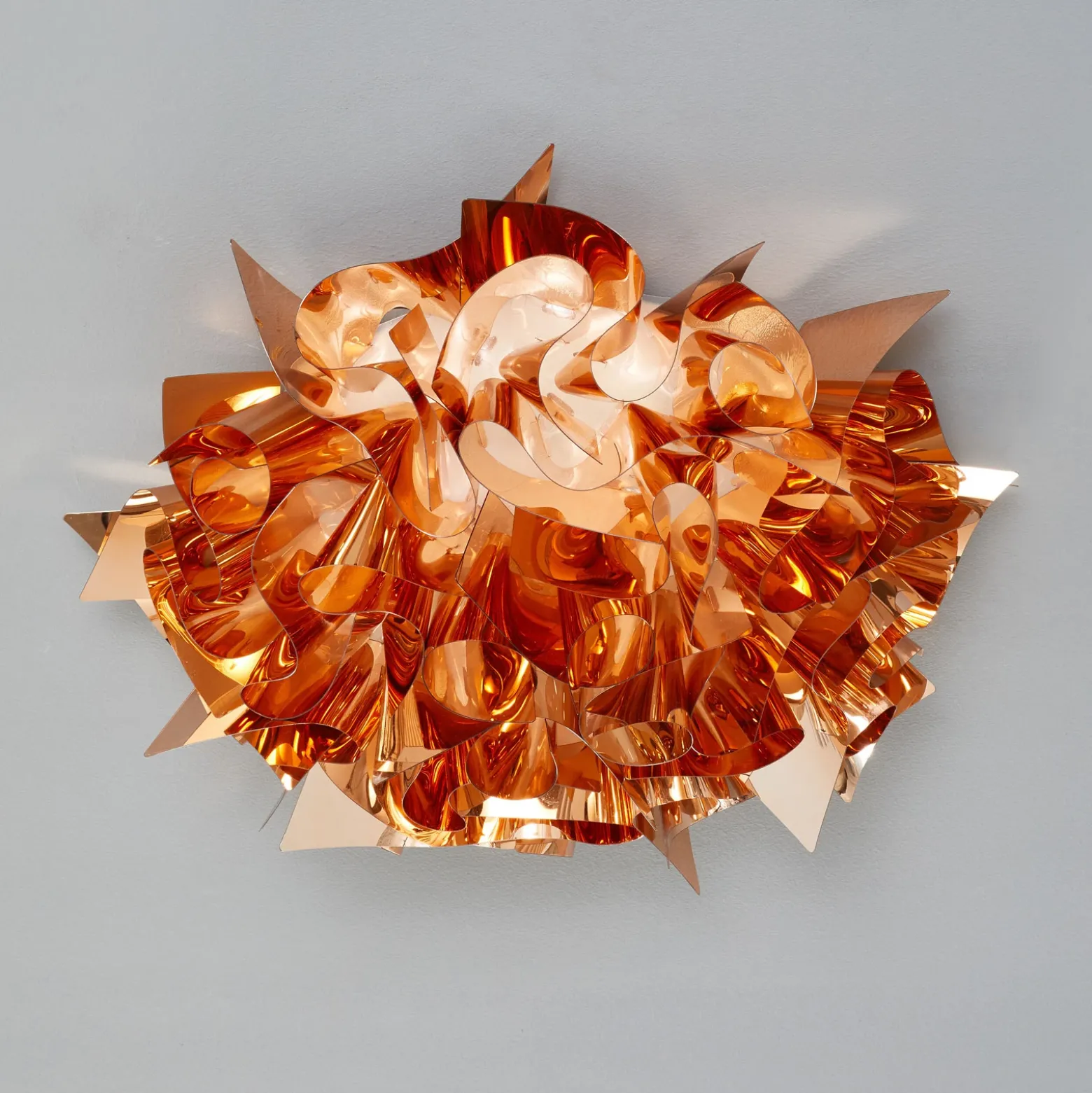 Slamp Veli lámpara de techo de diseño Ø 53cm cobre
