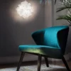 Slamp Veli - lámpara de techo, diseño, Ø53cm, opal