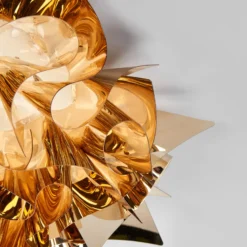 Slamp Veli Medium lámpara techo diseño Ø53cm oro