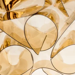 Slamp Veli Mini lámpara de techo diseño Ø 32cm oro