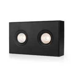 SLC DL04 Surface X2 luminaria 3.000K negro