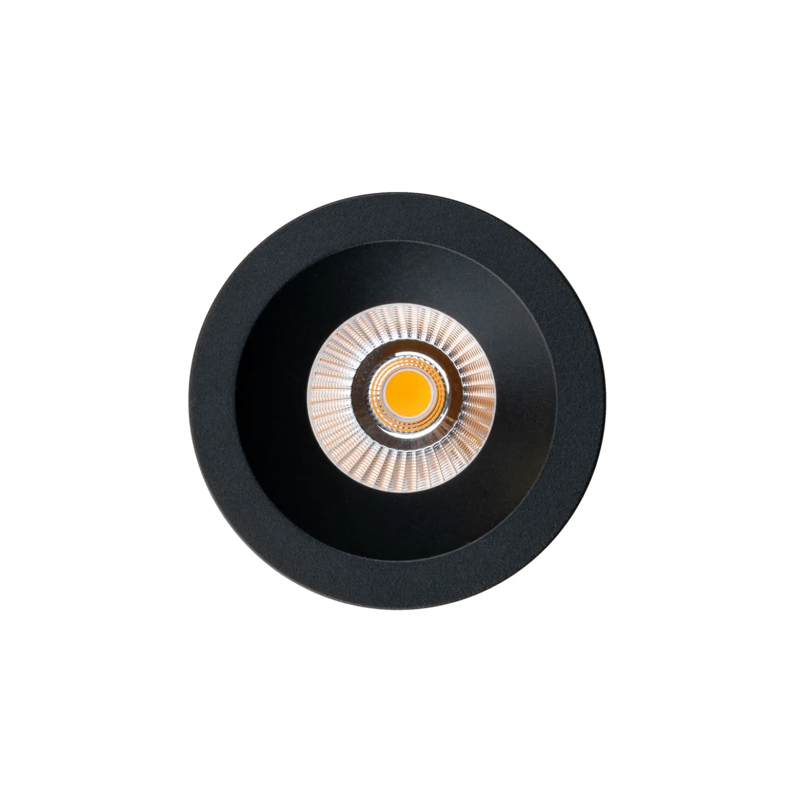 SLC Downlight LED empotrable OnePro Soft, negro, 4.000 K, aluminio