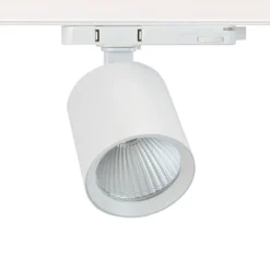 SLC foco de riel LED Fox, blanco, 3.000 K, riel trifásico