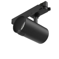 SLC foco LED Meta Pro AI doble sensor, negro, trifásico