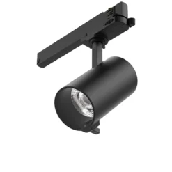 SLC foco LED Meta Pro AI doble sensor, negro, trifásico