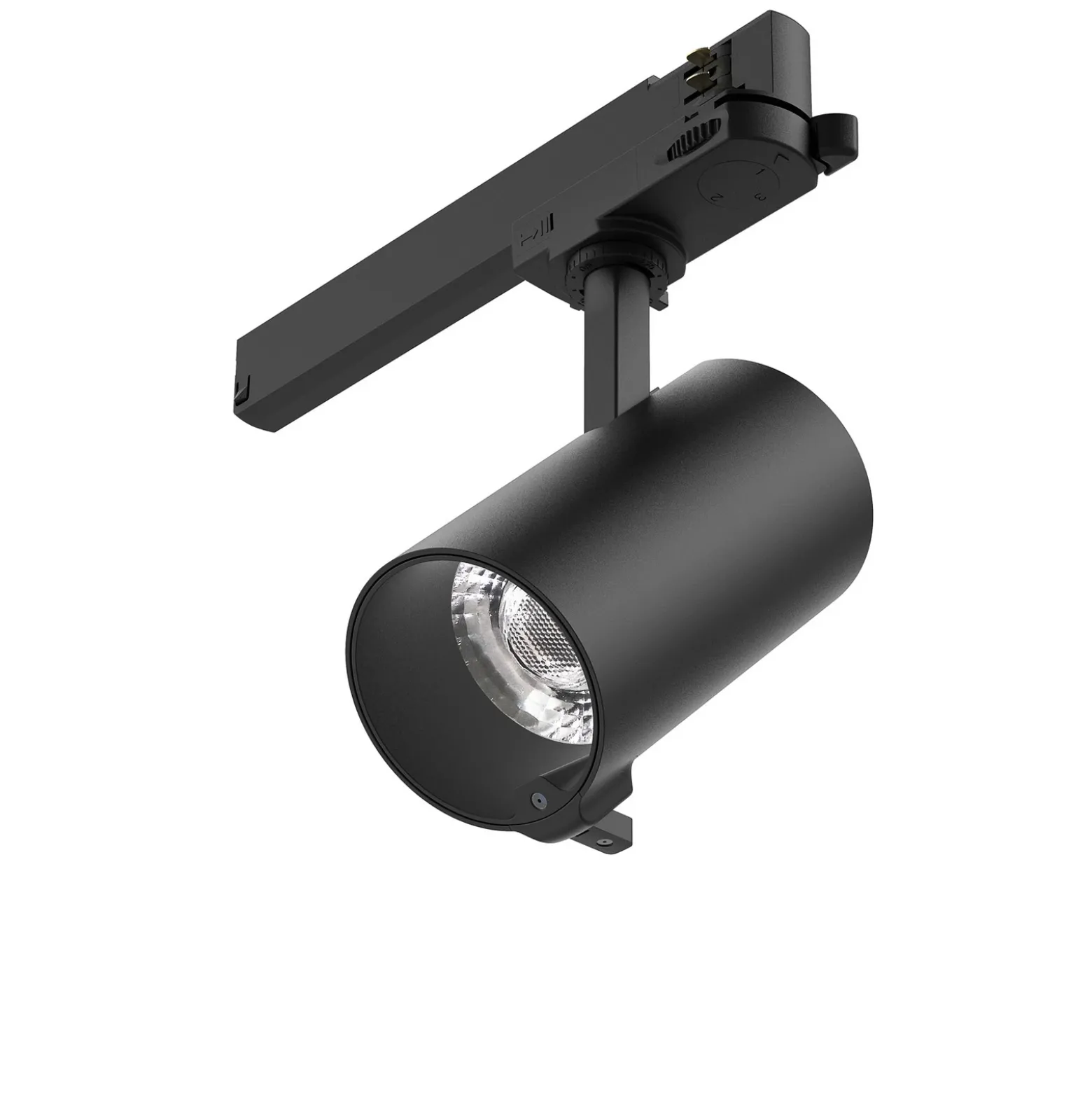 SLC foco LED Meta Pro AI doble sensor, negro, trifásico