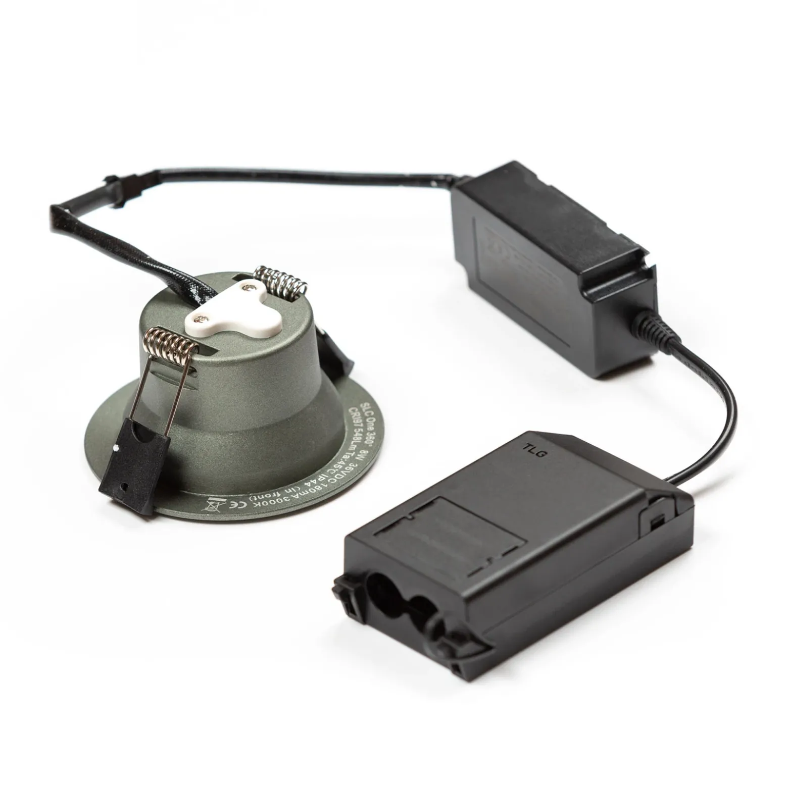 SLC Green One 360° lámpara empotrable LED 3.000K Ra97