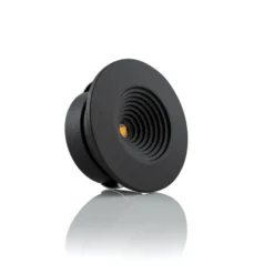 SLC MiniOne Fixed Lámpara empotrable LED negra 3.000K